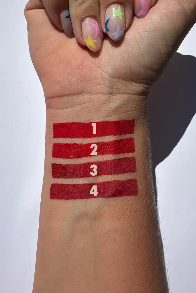 Labial Mate Liquido Rojos DAPOP 