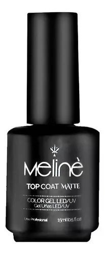 Top Coat Matte Semipermanente MELINE