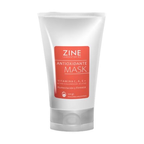 Máscara antioxidante c/vitamina A+C+E+Hialurónico y Silicio x 120 gr 