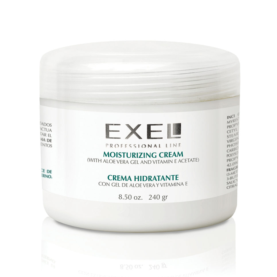 Crema Hidratante Con Gel De Aloe Vera Y Vitamina E X 240gr 