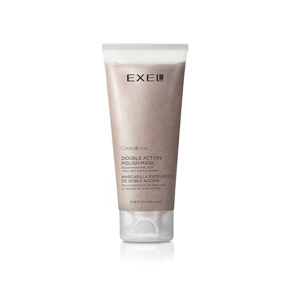 [3305] Mascarilla Exfoliante De Doble Accion- Green Line- 100ml 