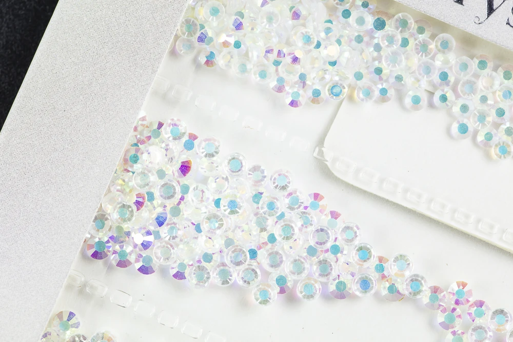 Cristal Diamante X 6 Nail Art 