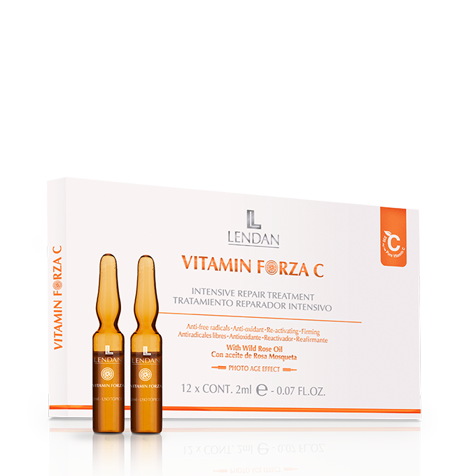 [4040] Vitamin Forza C Tratamiento Reparador Intensivo Caja x 12 ampollas