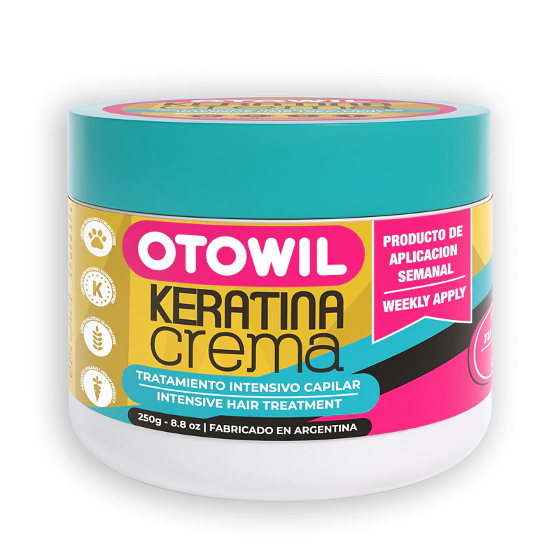 Keratina En Crema Pote X 250gr 