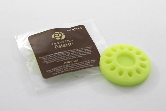 Porta Pegamento Flor De Silicona 