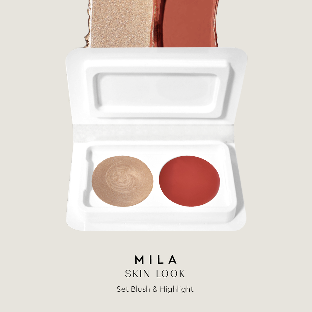 Set Blush & Highlight- Duo de Rubor & Iluminador