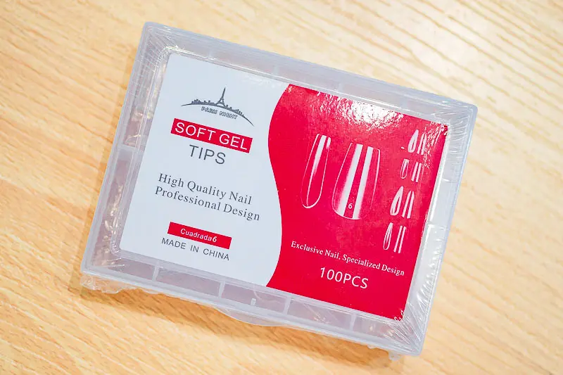Tips Soft Gel x 100 en caja  