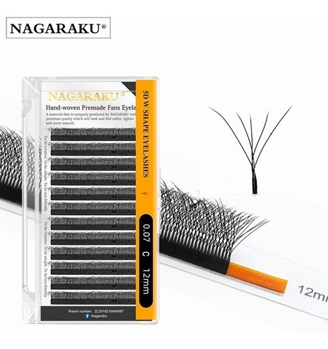 Pestañas 5D Nagaraku - Tecnologicas 