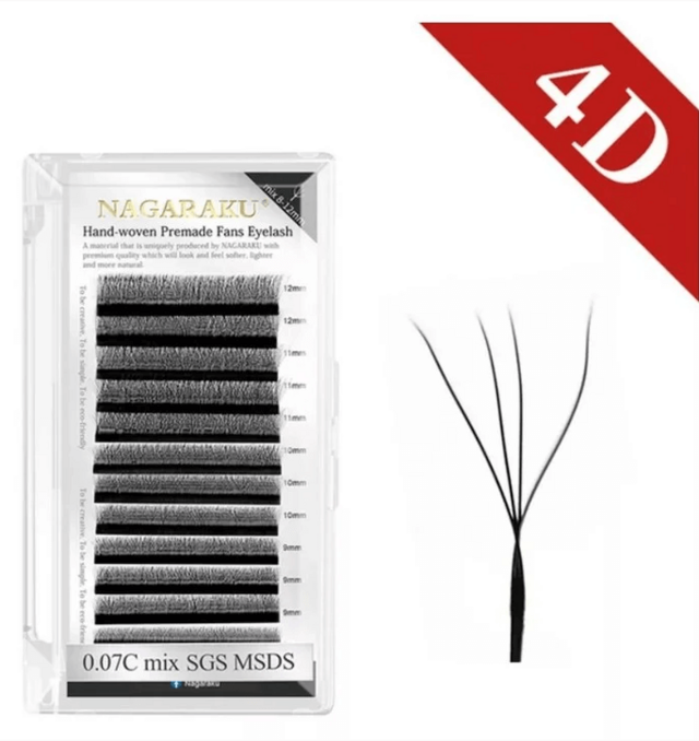 Pestañas 4D Nagaraku - Tecnologicas 