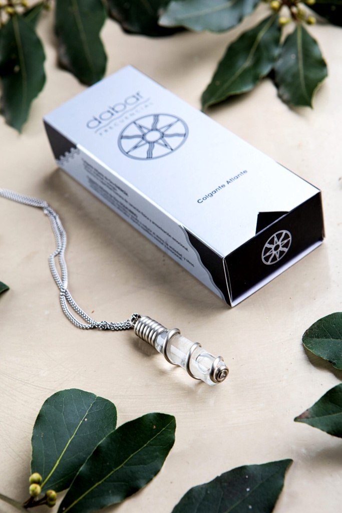 Colgante Atlante Zinc EQUILIBRIO.