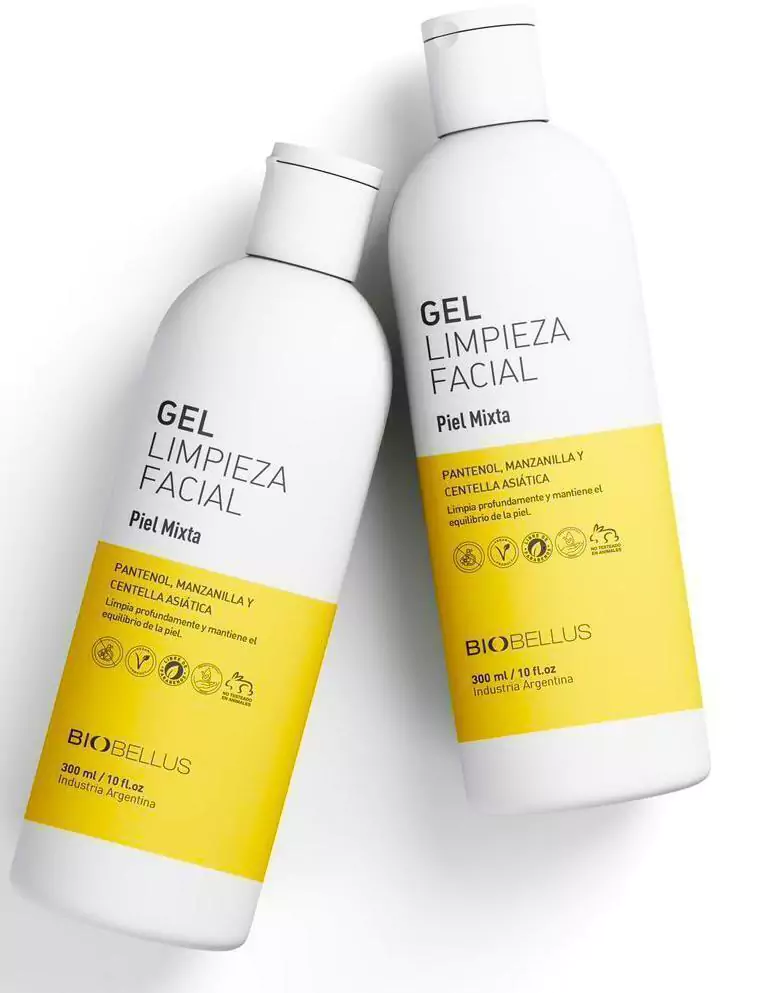 [5400] Biobellus - Gel de Limpieza Piel Mixta 300 ml 
