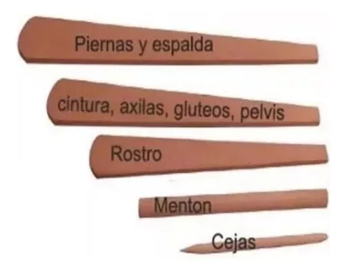 Espatulas de Madera Depilacion 