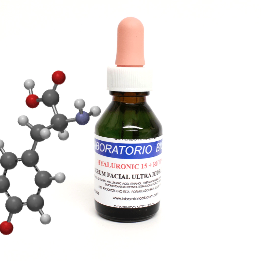 Serum Facial Hialuronico 15% y retinol 20ml 
