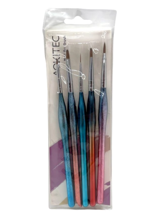 kit pinceles x5