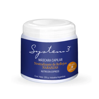 Mascara capilar reflejos naranjas x250gr