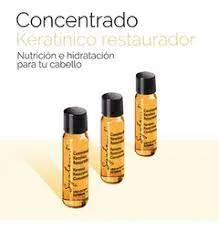 Concentrado restaurador keratinico