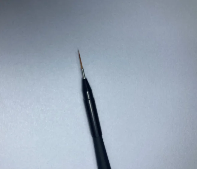 R-0 Pincel Corto Sintetico Fino Nail Show