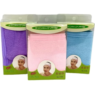 Vincha de toalla spa