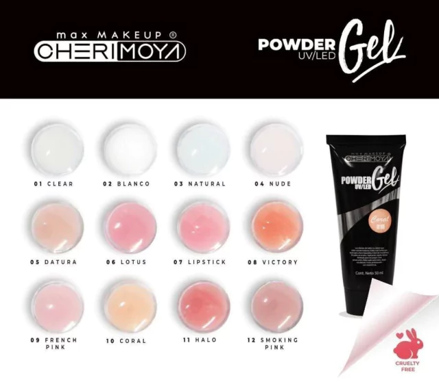 Polygel Powder Gel 50ml Cherimoya 