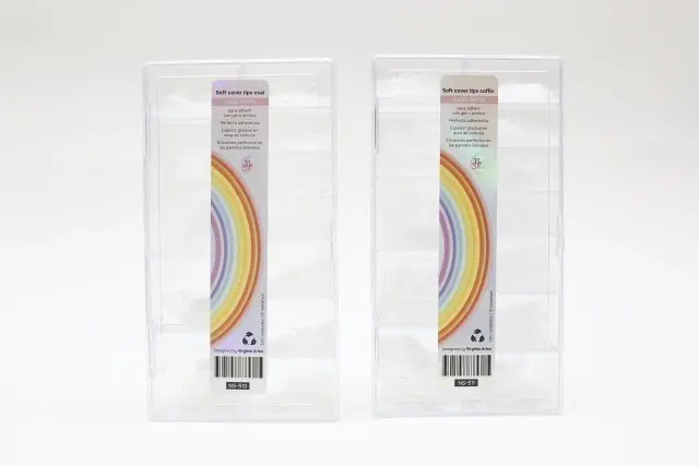 Nail Tips Clear Natural-Soft Gel Nail Show
