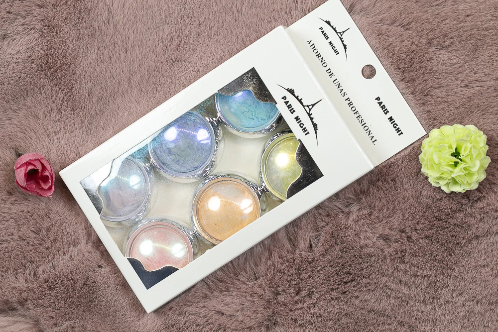 Polvo aurora set x 6 