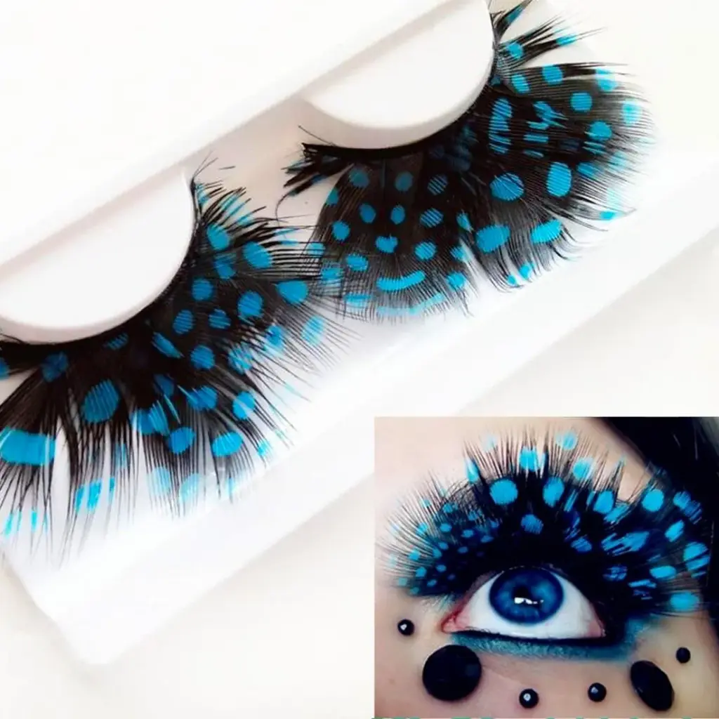Pestañas postizas maquillaje