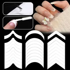 Stencil de uñas para francesitas