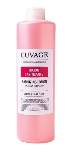 Locion sanitizante Cuvage