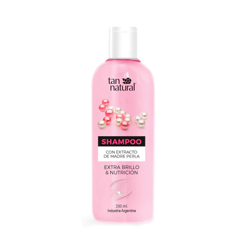 Shampoo con extracto de Madre perla. Extra Brillo x 200ml