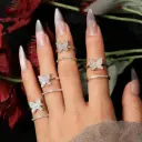 Anillo Falange para fotos de uñas