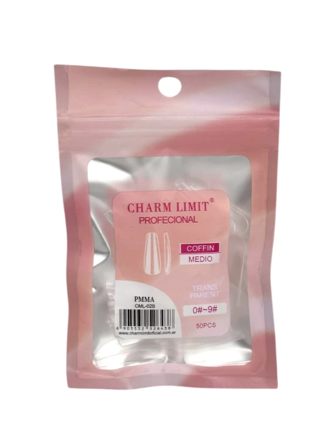 Tips press on soft gel Charm Limit 50pcs