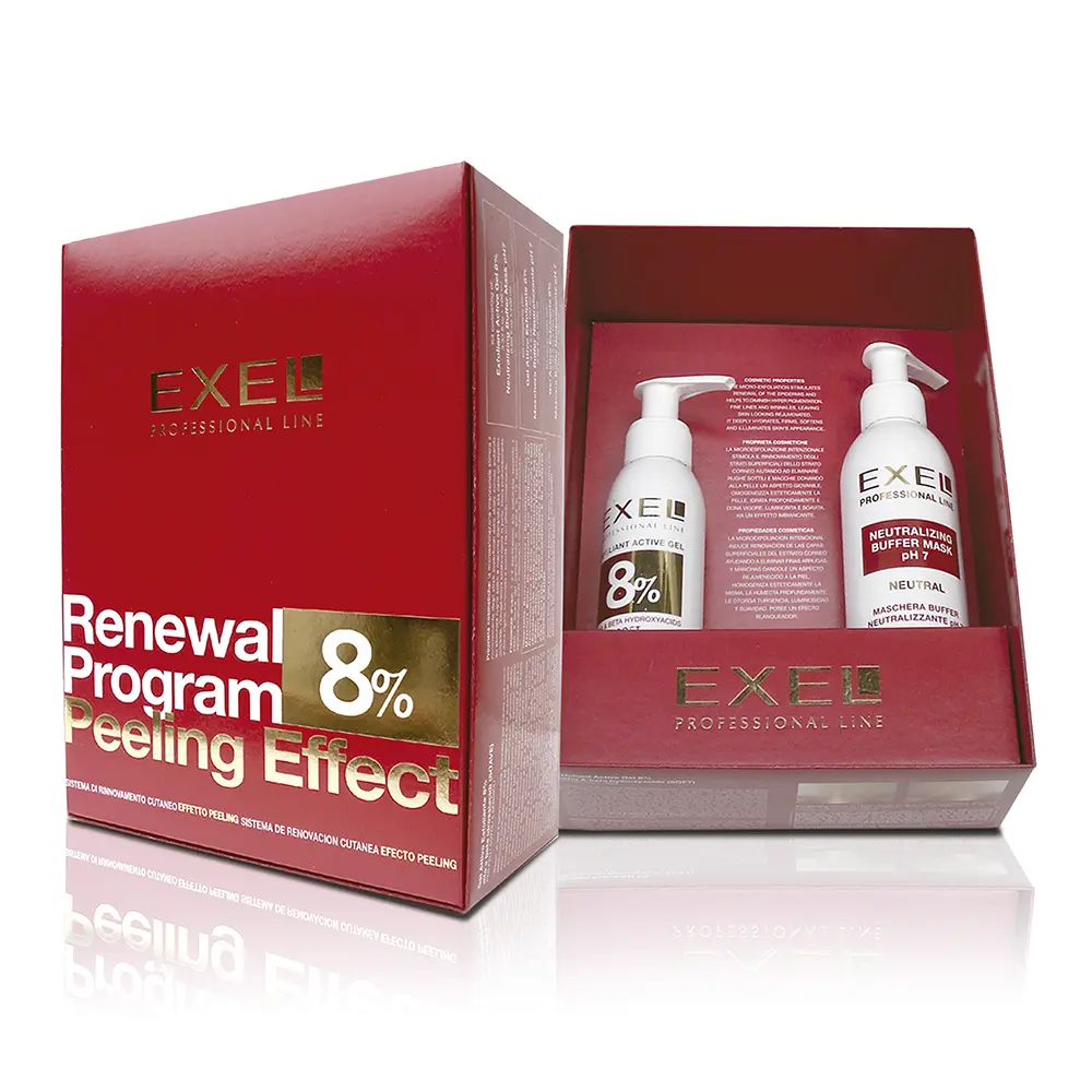 Sistema de renovación cutánea E. Peeling 8%