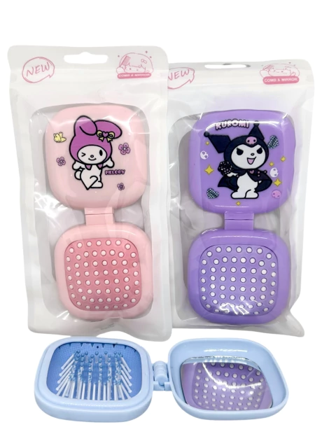 Cepillo con espejo de personajes