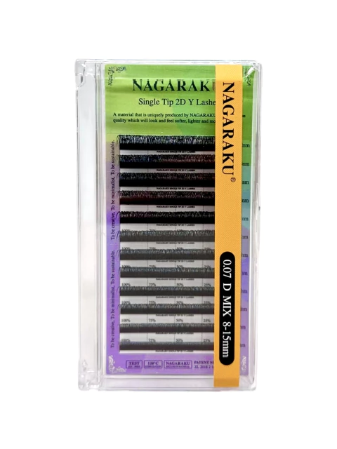 Extensiones de pestañas 2D Nagaraku