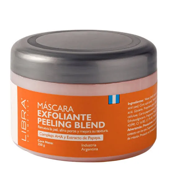 Máscara exfoliante peeling blend x 500g