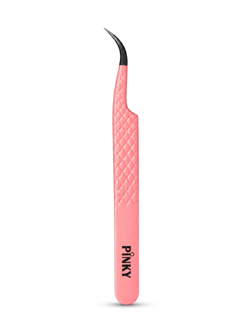 Pinza para pestañas curva Pinky