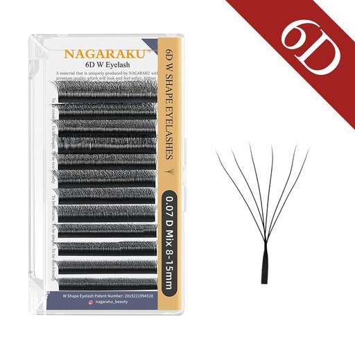 Pestañas 6D Nagaraku - Tecnologicas 