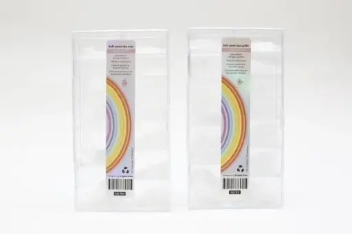 [3658] Nail Tips Clear Natural-Soft Gel Nail Show