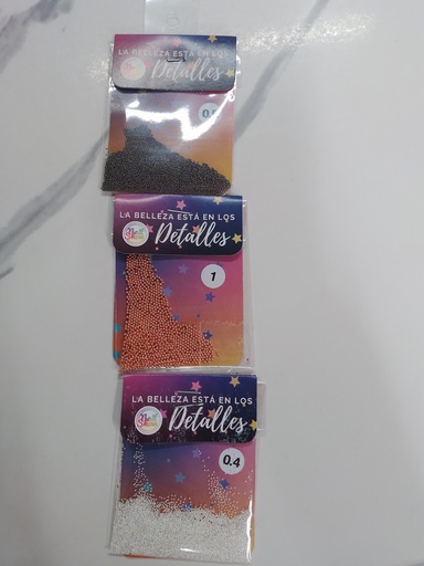 [3655] Microperlas Nail Show