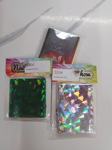 [3654] Accesorio Foil Nail Show