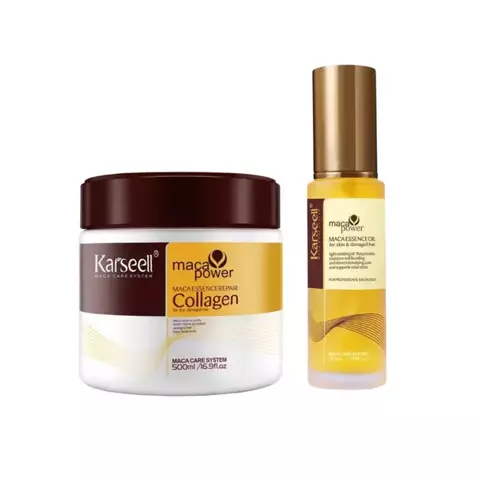 [5118] Maca power Karseell Collagen 500ml- Mascara capilar