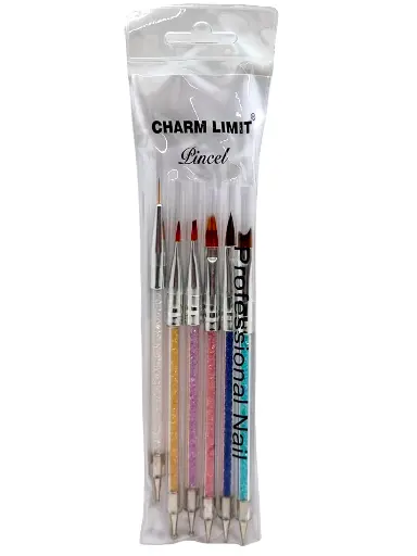 [3281] Set Pincel surtido con puntero 6u Charm limit