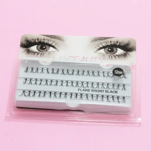 [318] Pestañas individuales de 3 pelos