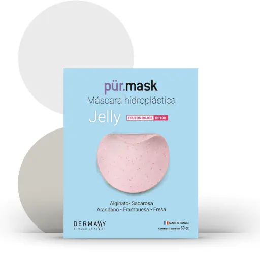 [4047] Máscara Hidroplástica Jelly - Frutos Rojos