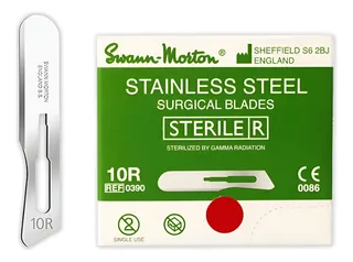 [712] Hojas de Bisturi x unidad N°10
