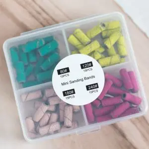 [4499] Banda de lijado #80,120,180,240- 15c/u