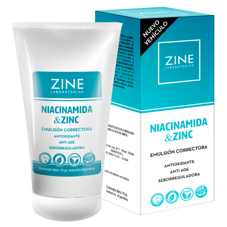[70] Emulsión Correctora Niacinamida & Zinc x 70 gr 