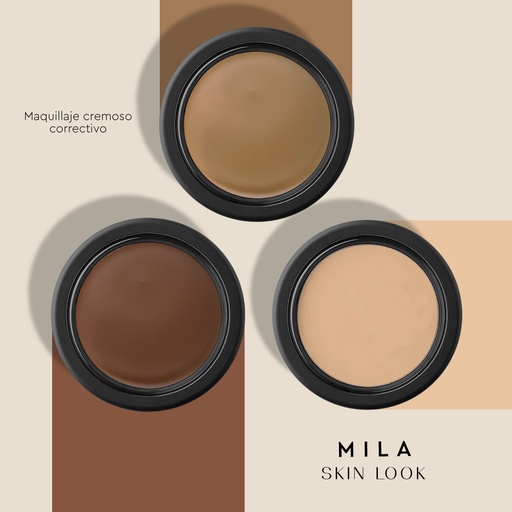 [6043] Maquillaje Cremoso Correctivo (Pote) x 3g. 