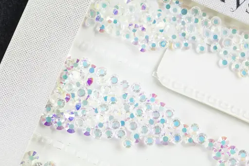 [4328] Cristal Diamante X 6 Nail Art 