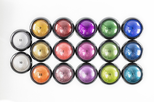 [4379] Polvo Espejado Y Titanio 